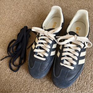 Adidas Sambas Night Navy Gum Sole Sneakers